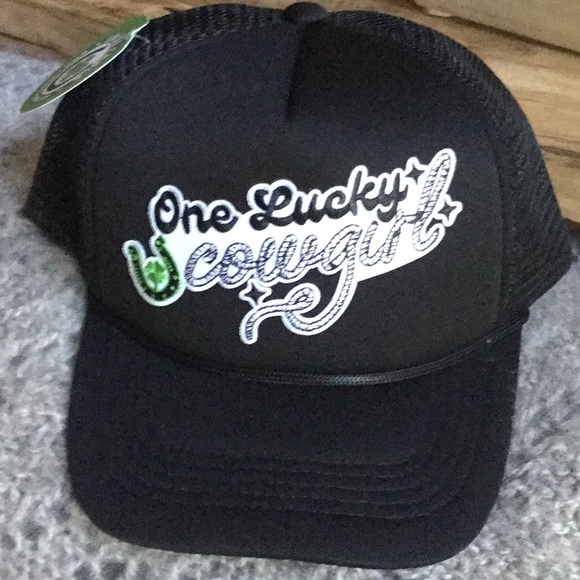 lucky chuck Accessories - Lucky chuck trucker hat cowgirl rodeo horse show barrel racing travel vacay